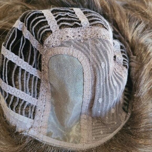 Alan Eaton Collection Wig Natural Style Color 23 Brown Synthetic Hairpiece NWT - Picture 6 of 10